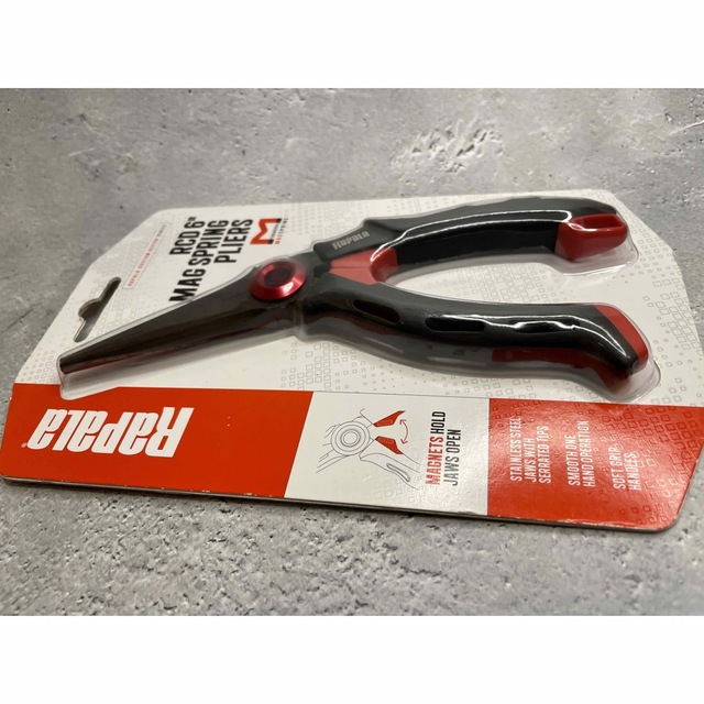 【未使用】ラパラ(Rapala) 6インチ マグスプリングプライヤー RCD