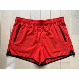 ルーカ(RVCA)の【新品】RVCAルーカ◆ショートパンツ　赤レッド◆スポーツウェア◆匿名配送(ショートパンツ)