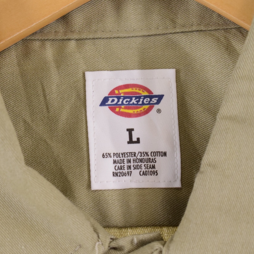 Dickies(ディッキーズ)の古着 ディッキーズ Dickies 半袖 ワークシャツ メンズXL /eaa328112 メンズのトップス(シャツ)の商品写真