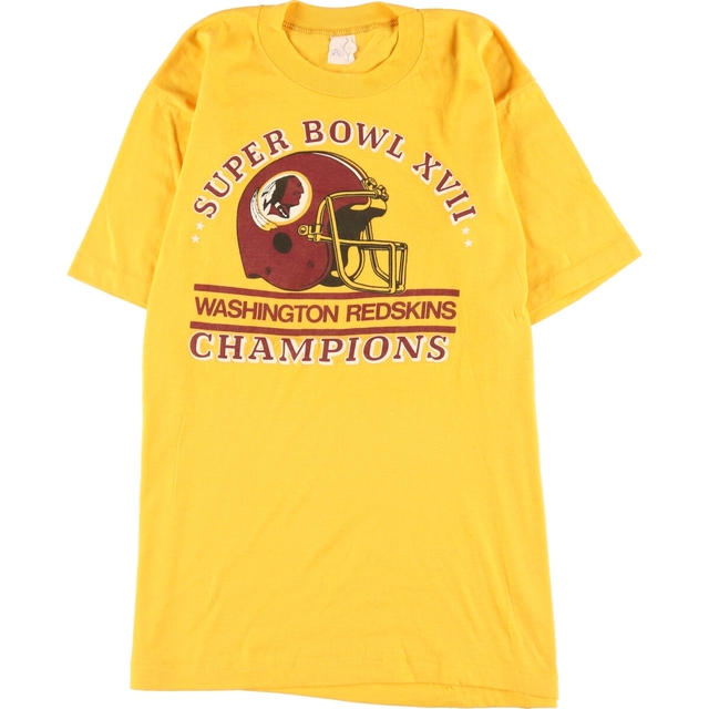 90年代 チャンピオン Champion NFL WASHINGTON RED SKINS ワシントンレッドスキンズ スポーツプリントTシャツ USA製 メンズM ヴィンテージ /eaa338367