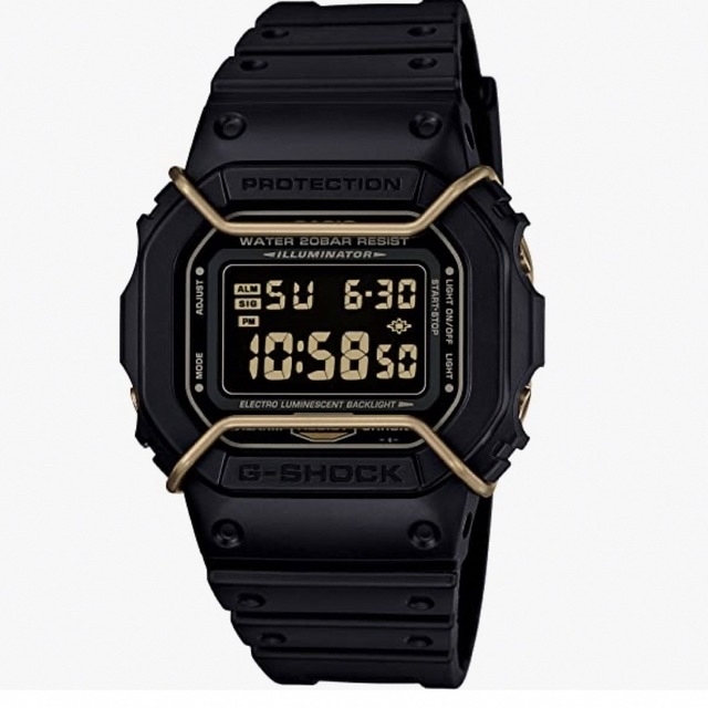 G-SHOCK(ジーショック)のG-SHOCK[カシオ]腕時計 ジーショック DW-5600P-1JF ブラック メンズの時計(腕時計(デジタル))の商品写真