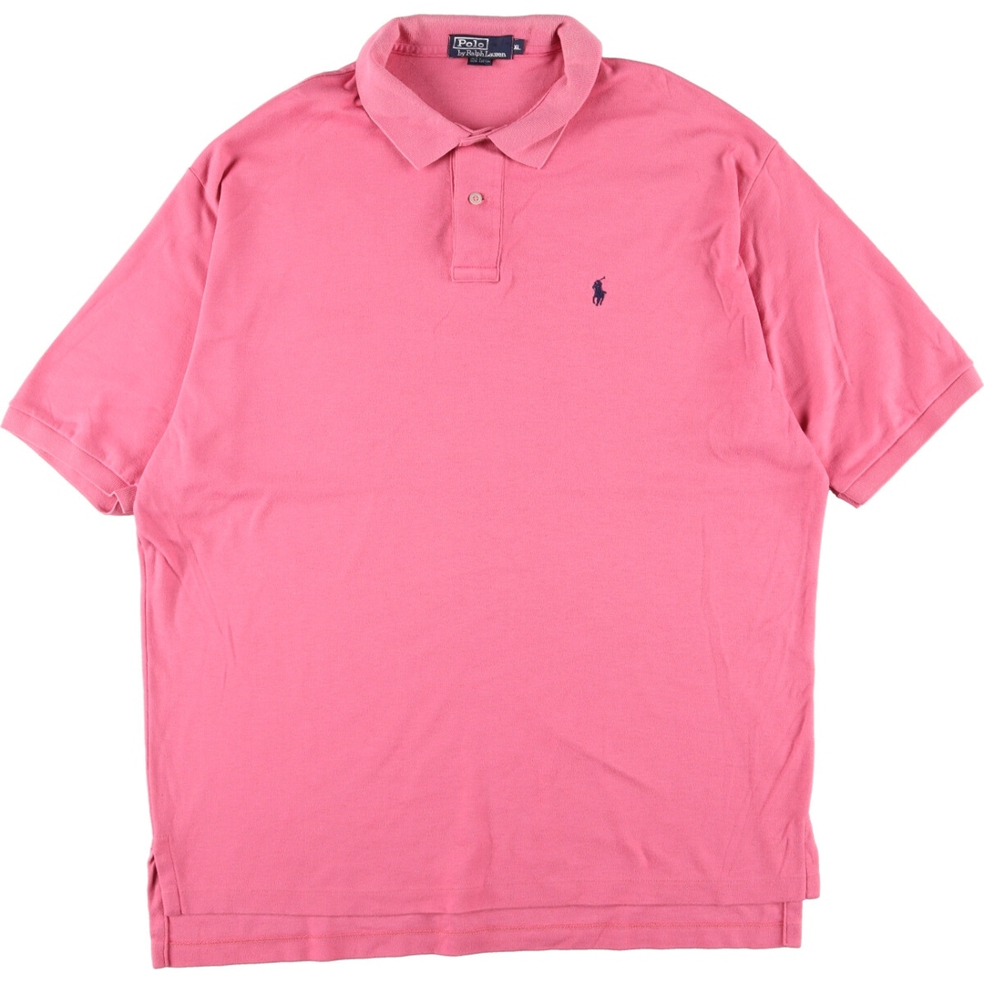 Ralph Lauren(ラルフローレン)の古着 ラルフローレン Ralph Lauren POLO by Ralph Lauren 半袖 ポロシャツ USA製 メンズXL /eaa331956 メンズのトップス(ポロシャツ)の商品写真