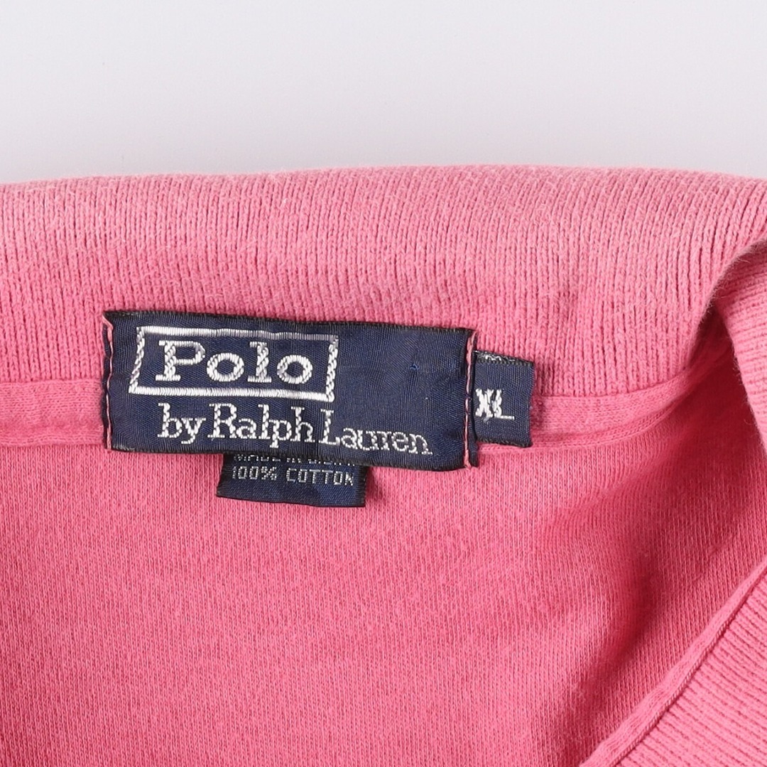 Ralph Lauren(ラルフローレン)の古着 ラルフローレン Ralph Lauren POLO by Ralph Lauren 半袖 ポロシャツ USA製 メンズXL /eaa331956 メンズのトップス(ポロシャツ)の商品写真