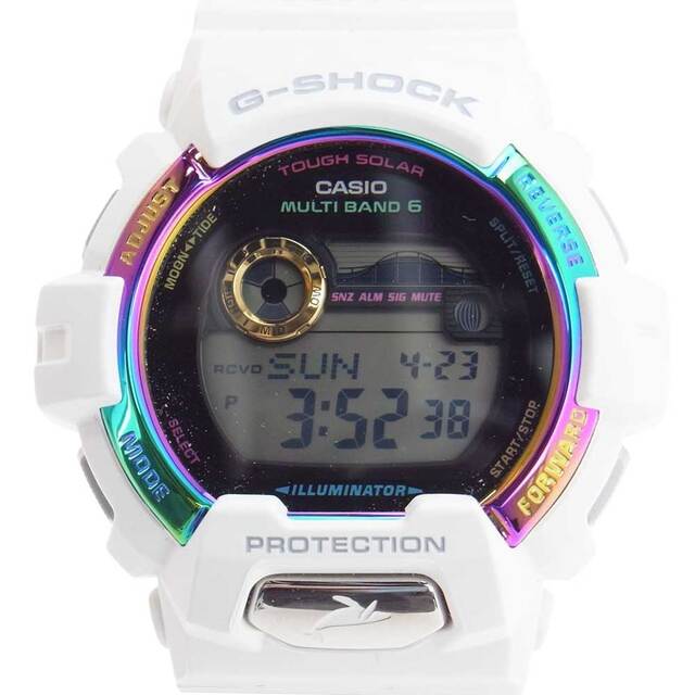 G-SHOCK ジーショック 時計 GWX-8904K-7JR アイサーチ ジャパン 2022年モデル イルクジ 電波ソーラー 腕時計 レインボー ホワイト ホワイト系【新古品】【未使用】