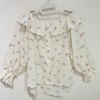 ヘザー(heather)の【 GW SALE 】Heather 花柄ブラウス(シャツ/ブラウス(長袖/七分))