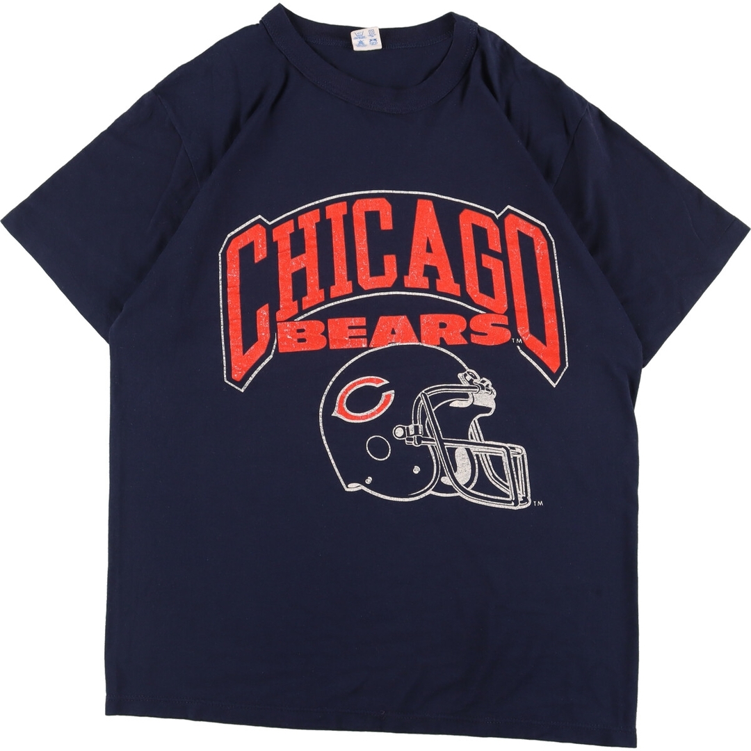 80年代 チャンピオン Champion トリコタグ NFL CHICAGO BEARS シカゴベアーズ スポーツプリントTシャツ USA製 メンズM ヴィンテージ /eaa329976