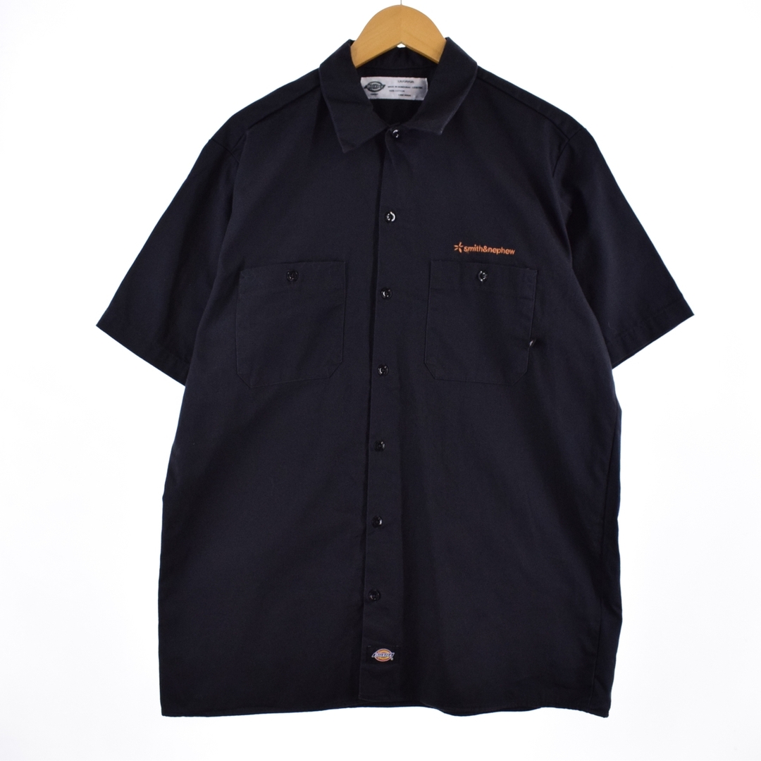 ディッキーズ Dickies 半袖 ワークシャツ メンズL /eaa331128