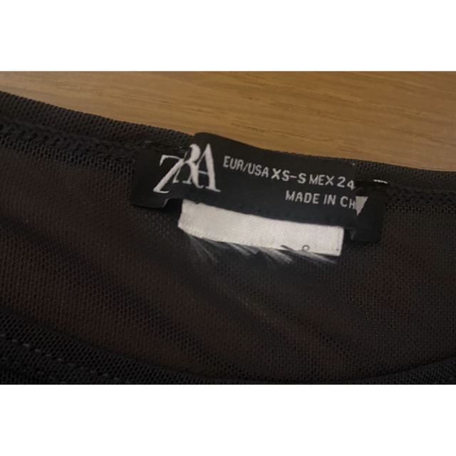ZARA シースルートップス 新品未使用