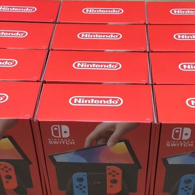 任天堂switch 新品未開封 ネオン 15台まとめ