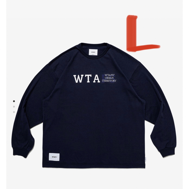 W)taps(ダブルタップス)の23SS WTAPS DESIGN 01 LS  COTTON. COLLEGE メンズのトップス(Tシャツ/カットソー(七分/長袖))の商品写真