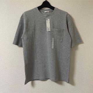 ジーユー(GU)の新品 GU ポンチクルーネックT(Tシャツ/カットソー(半袖/袖なし))