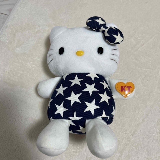 ハローキティ - レアな ハローキティ キティちゃん ネイビー 星 ハローキティ - レアな ハローキティ キティちゃん ネイビー 星