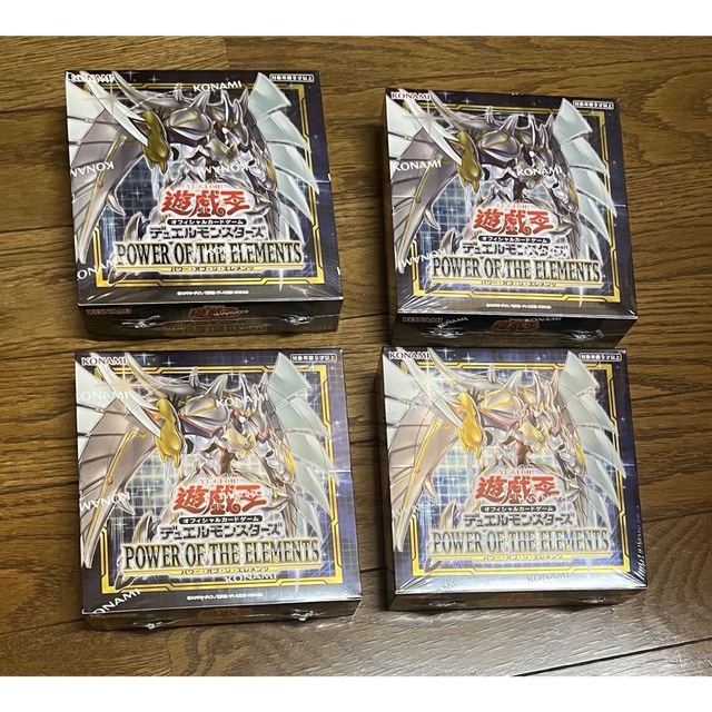 遊戯王OCG デュエルモンスターズ パワー・オブ・ジ・エレメンツ 4BOX ...