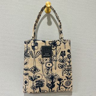 ミナペルホネン エッグバッグ レターオブフラワー×タンバリン 新品