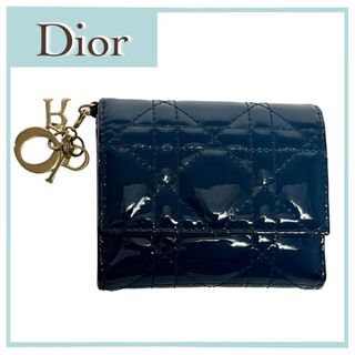 ディオール(Christian Dior) 財布（ブルー・ネイビー/青色系）の通販 