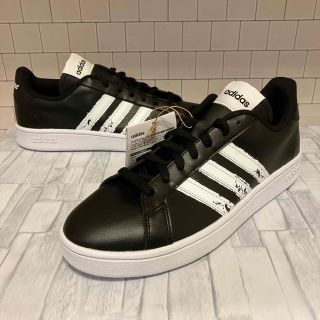 アディダス(adidas)のアディダス　メンズスニーカー　黒スニーカー　新品靴(スニーカー)