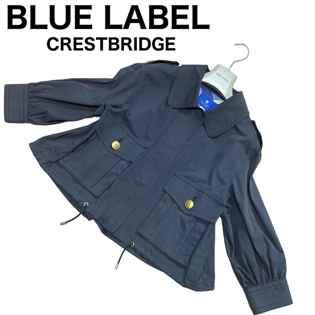 BLUE LABEL CRESTBRIDGE ショートジャケット　コート　金釦