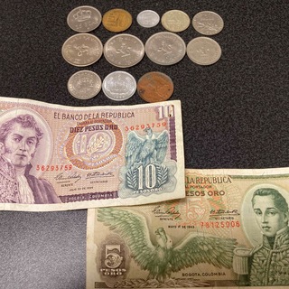 外国の古銭と旧紙幣(貨幣)