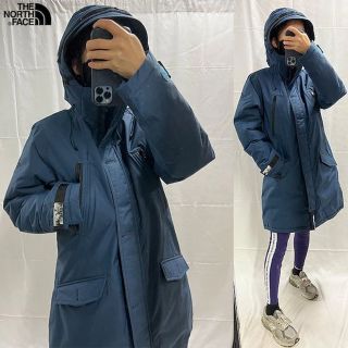 ノースフェイス(THE NORTH FACE) ネイビー ダウンコート(レディース)の