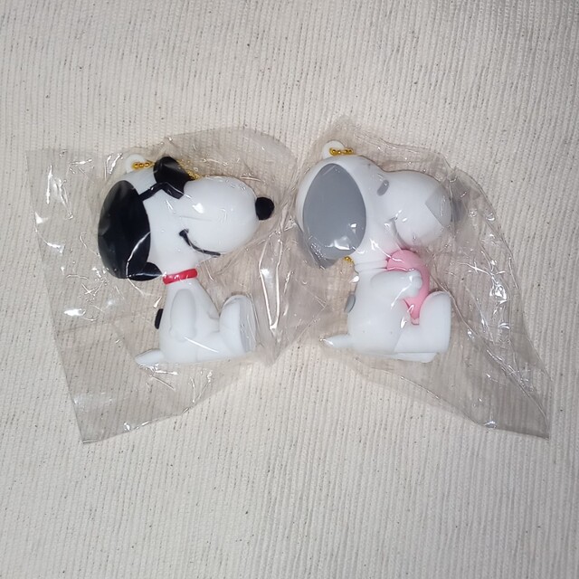 SNOOPY(スヌーピー)の【セット】スヌーピー　SNOOPY　ラバーフィギュア　ラバーマスコットフィギュア エンタメ/ホビーのフィギュア(その他)の商品写真