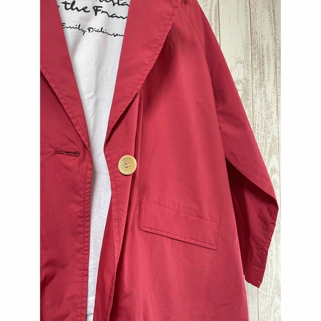 ZARA(ザラ)のZARA Tシャツ 赤アウターセット レディースのトップス(Tシャツ(半袖/袖なし))の商品写真