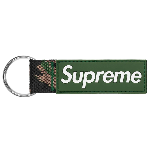 Supreme(シュプリーム)のSupreme Webbing Keychain Green Camo メンズのファッション小物(キーホルダー)の商品写真