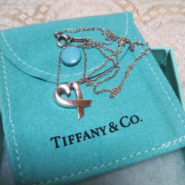 Tiffany & Co.(ティファニー)のTIFFANY&Co.ティファニー　ネックレス　パロマピカソ　ラビングハート レディースのアクセサリー(ネックレス)の商品写真