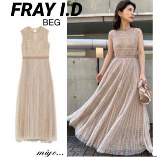 FRAY I.D - FRAY I.D/ドットチュールドレスの通販 by mi...♡'s shop
