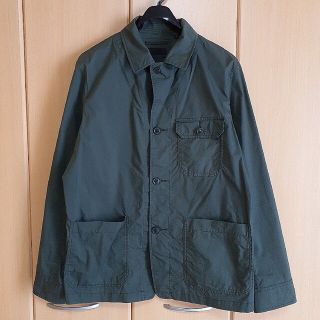 ユニクロ(UNIQLO)のユニクロ　ストレッチワークジャケット　オリーブカーキ　ワークジャケット(その他)