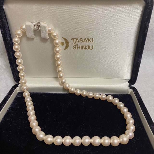 レディースTASAKI SHINJU ネックレス パール 7-8mm アコヤ真珠