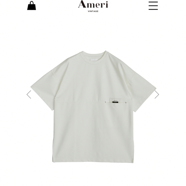 amerivintageアメリ SEAM POCKET BIG TEE 新品