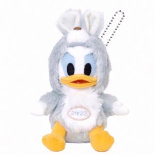 ディズニー(Disney)のみきまる様専用　ぬいぐるみバッチ　ドナルドダック　新品(キャラクターグッズ)