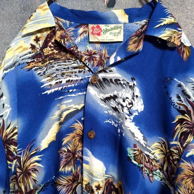 HiloHattie HAWAII ハワイ製 ヴィンテージレディースアロハシャツ HiloHattie HAWAII ハワイ製 ヴィンテージレディースアロハシャツ