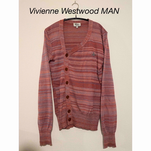 66肩幅Vivienne Westwood MAN ヴィヴィアン 変形カーディガン