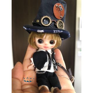 petiteblytheお迎え決まりました！カスタムプチブライス　スパンキーパンキーさん