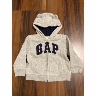 ベビーギャップ(babyGAP)の美品　Baby gap 耳付きパーカー(ジャケット/上着)