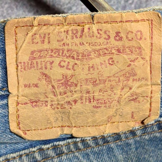 Levi's(リーバイス)のLEVI'S501 W33 ボタン裏558 MADE IN USA 80-90s メンズのパンツ(デニム/ジーンズ)の商品写真