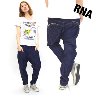 RNA - アールエヌエー RNA デニムハートサルエルパンツの通販 by shop