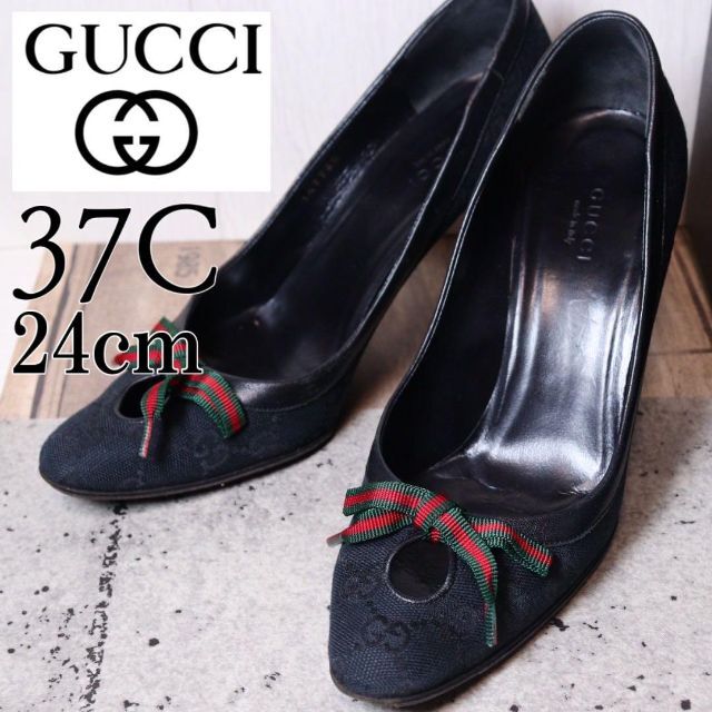 在庫処分特価 【美品】GUCCI グッチ パンプスの中古品・新品・未 24