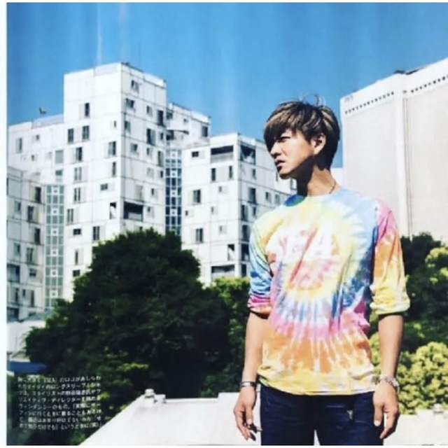WIND AND SEA SEA TIE-DYE L/S TEE Lサイズ-