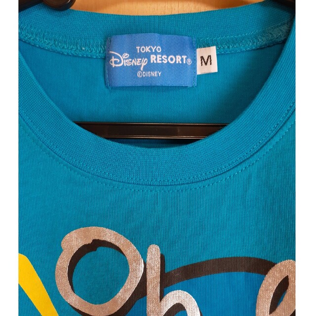 Disney(ディズニー)のディズニーリゾート　半袖Tシャツ　パークTシャツ　ドナルド　Disney メンズのトップス(Tシャツ/カットソー(半袖/袖なし))の商品写真