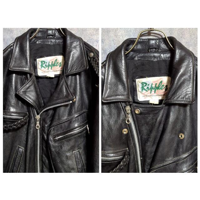 Ripples NEW YORK LONDON PARIS    ライダース メンズのジャケット/アウター(ライダースジャケット)の商品写真