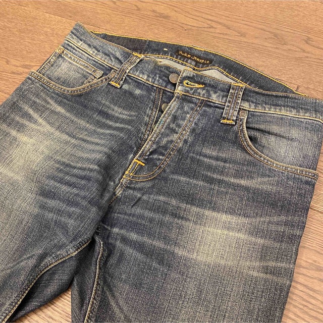 Nudie Jeans(ヌーディジーンズ)のnudie jeans ヌーディージーンズ　デニム　メンズ32 メンズのパンツ(デニム/ジーンズ)の商品写真