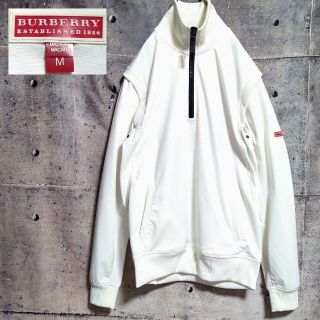 バーバリー(BURBERRY)のBURBERRY LONDON ハイネックハーフジップトラックジャケット(ジャージ)