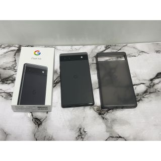 グーグルピクセル(Google Pixel)のピクセル6a SIMフリー 純正ケース付き(スマートフォン本体)