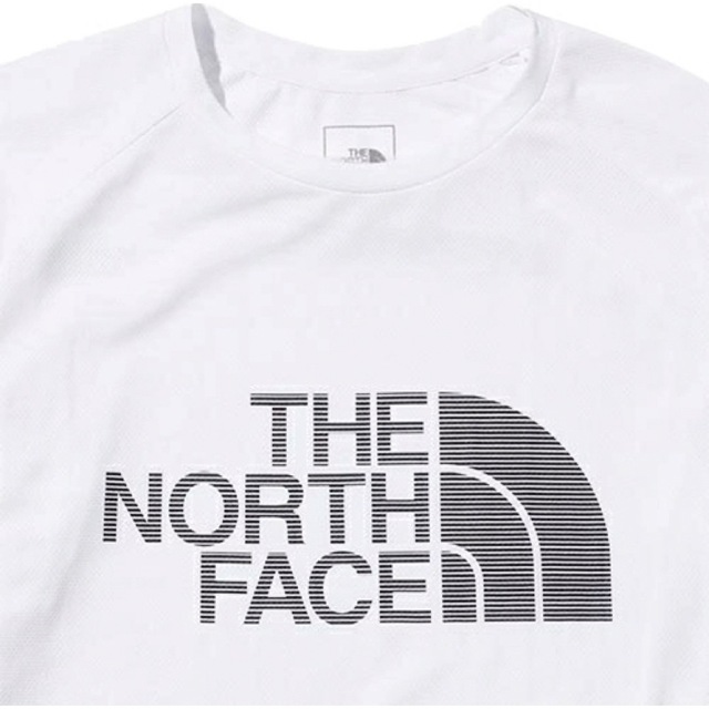 THE NORTH FACE(ザノースフェイス)の新品/THE NORTH FACE 長袖GTDロゴクルー L/S白NT12277 メンズのトップス(Tシャツ/カットソー(七分/長袖))の商品写真