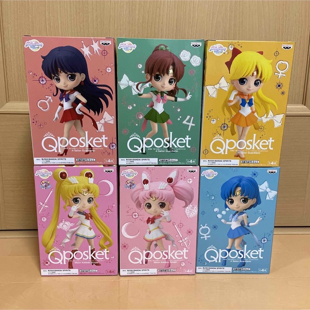 【新品未開封】セーラームーン qposket フィギュア　6種セット 2