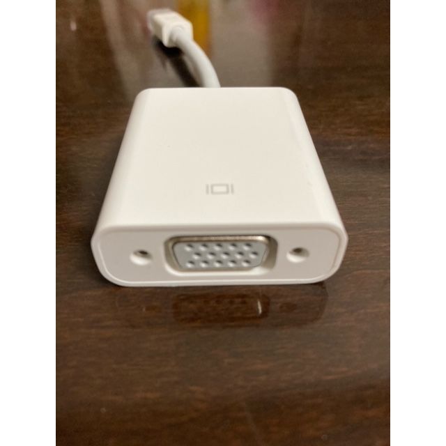 Apple(アップル)のApple アップル 純正 Mini DisplayPort - VGA 変換  スマホ/家電/カメラのPC/タブレット(PCパーツ)の商品写真