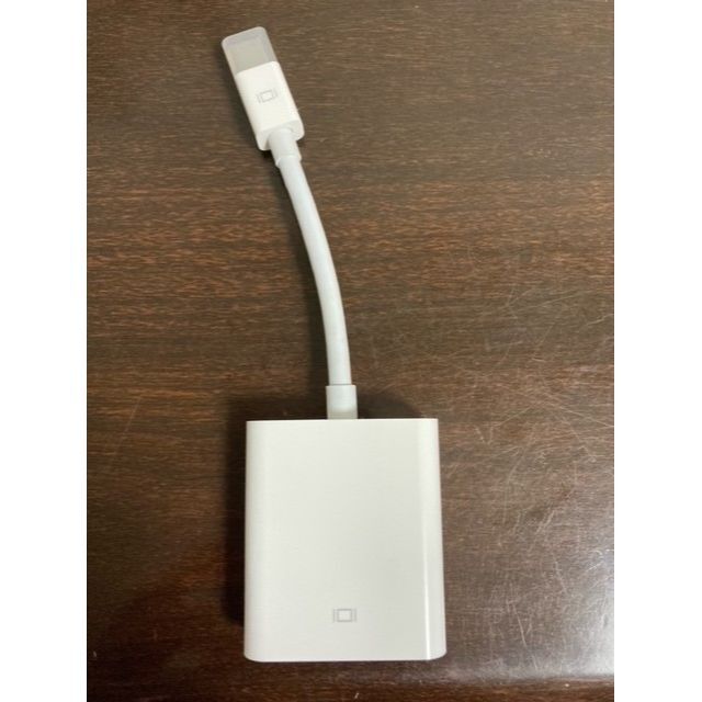 Apple(アップル)のApple アップル 純正 Mini DisplayPort - VGA 変換  スマホ/家電/カメラのPC/タブレット(PCパーツ)の商品写真