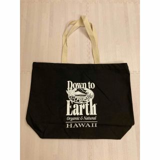 Down to Earth  トートバッグ 黒(トートバッグ)